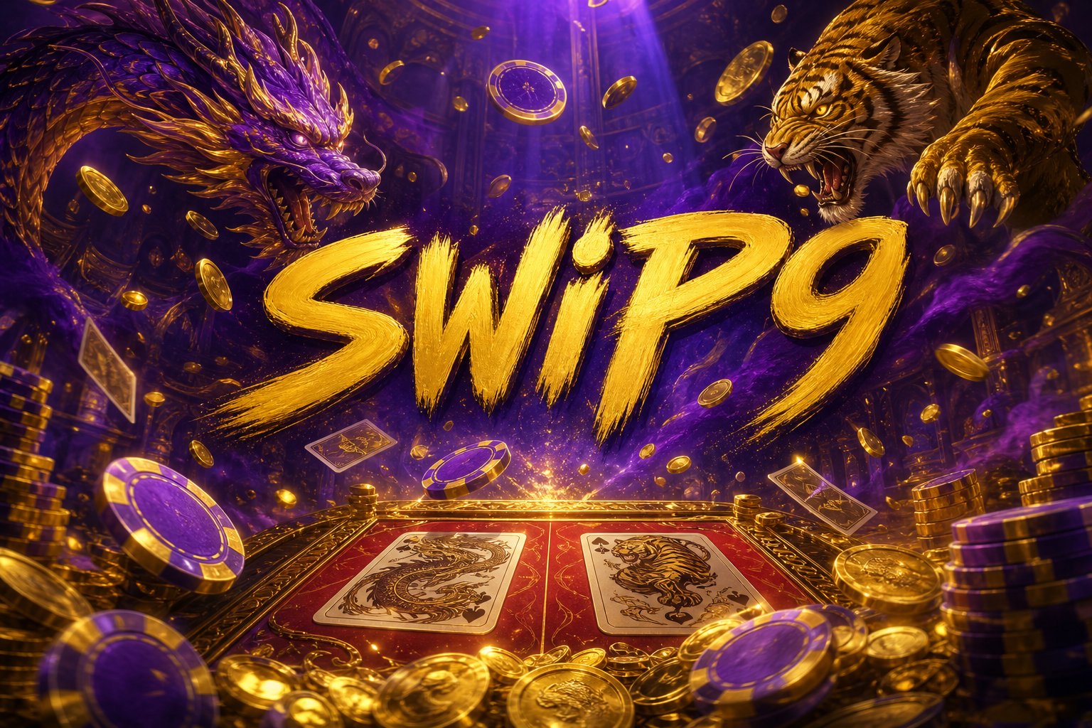 Tampilan layar Mahjong Wins di aplikasi SWIP9 dengan papan mahjong dan menu hadiah